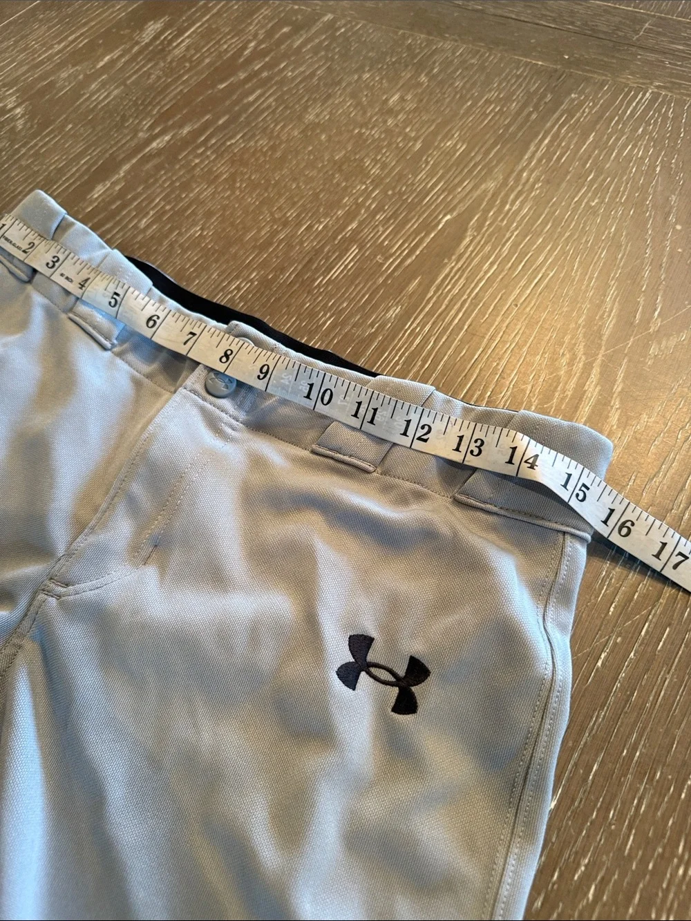 Under Armour baseball pants youth kids XL Light Gray Athletic style 1374382